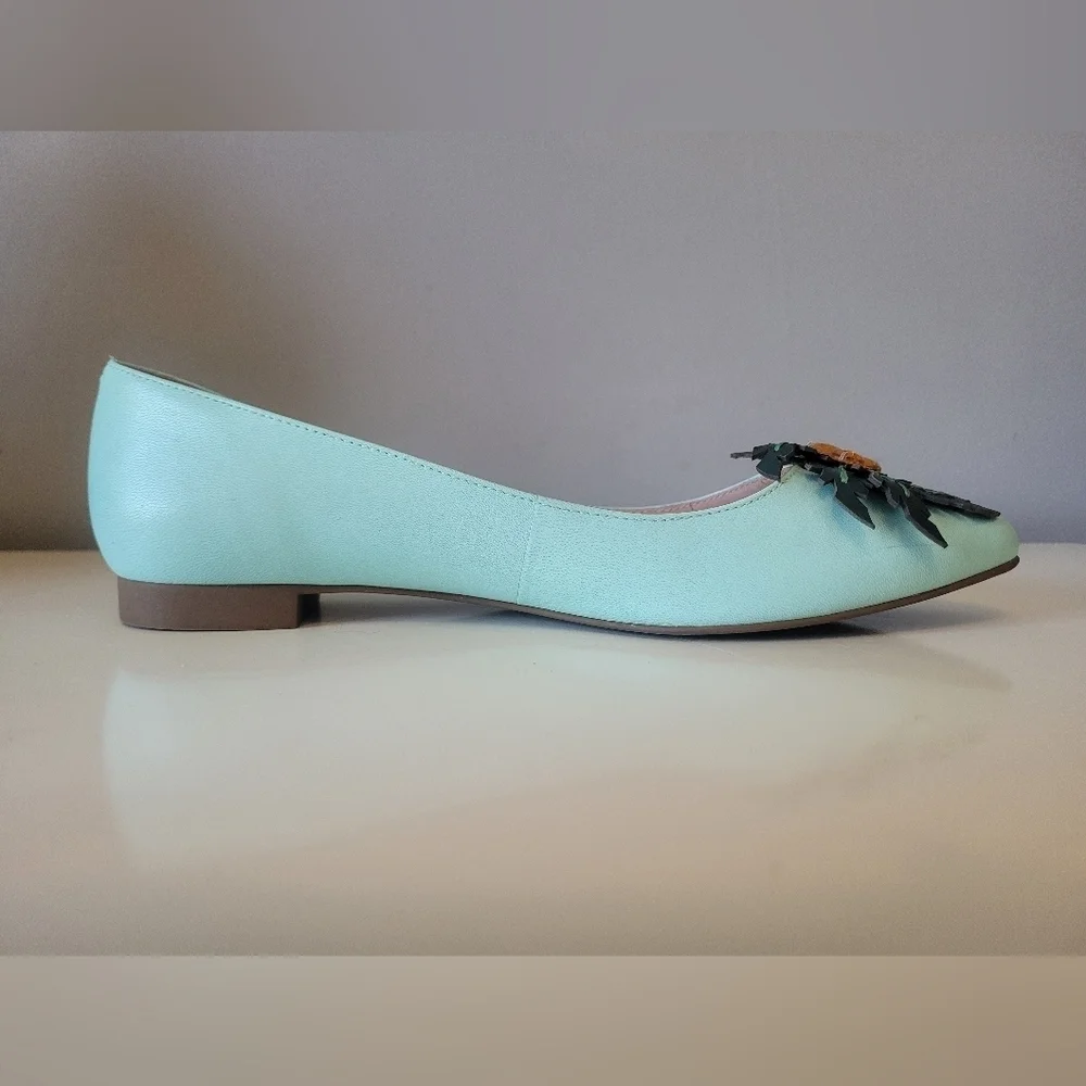 Kate Spade Evalina I Need A Vacation Flats, VGUC, Size 6.5